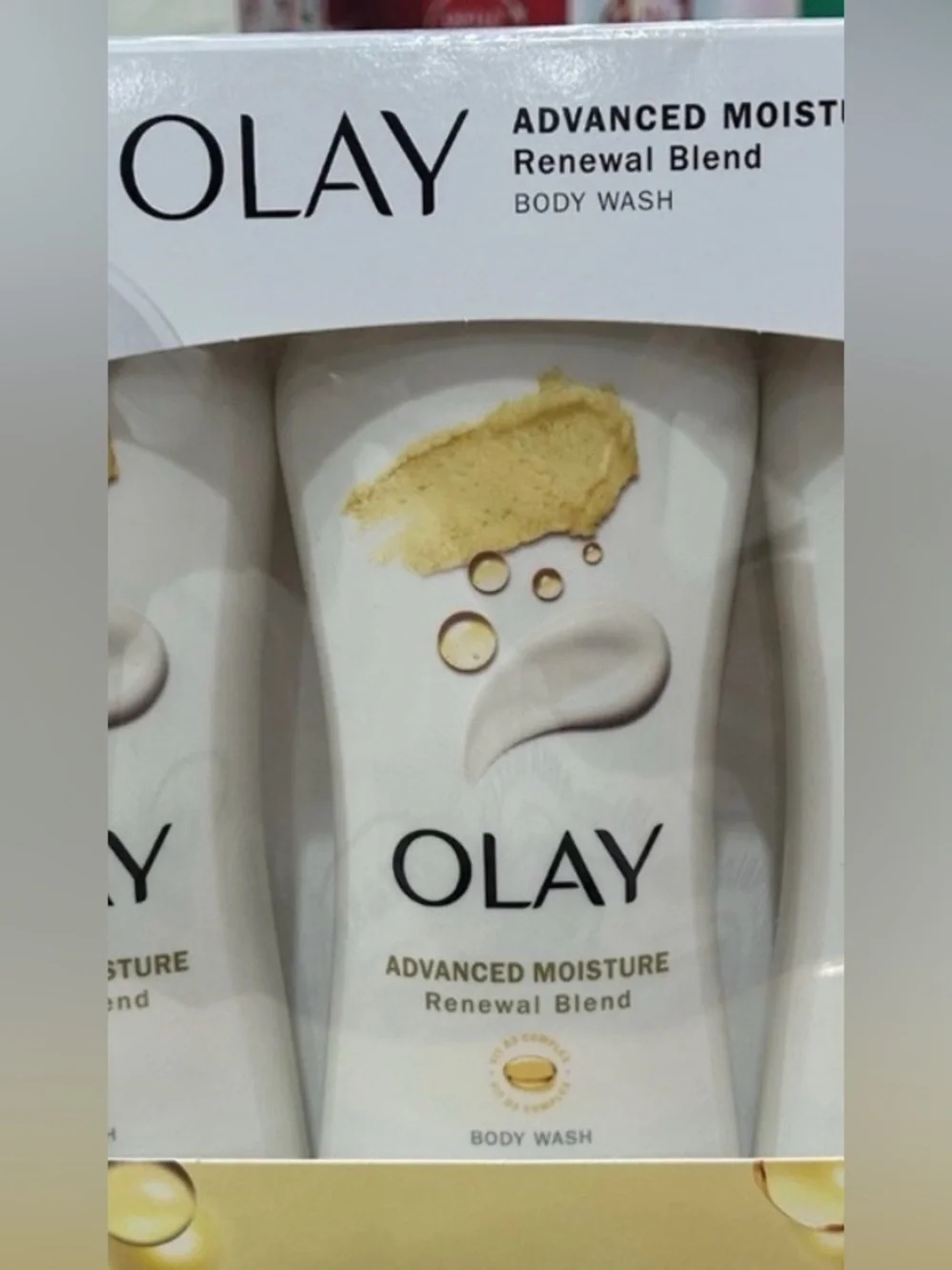 23.6 fl oz OLAY advanced Moisture renewal blend Body Wash with B3 Comp. New